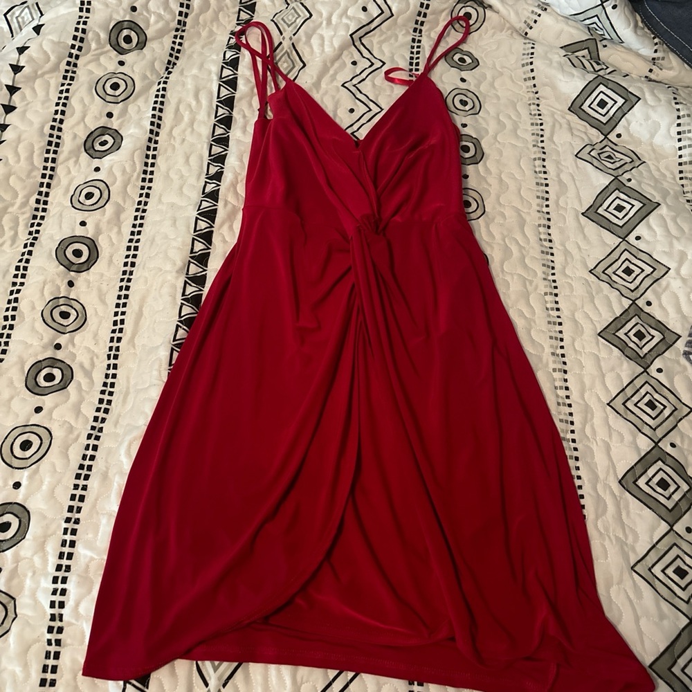 21 Saints Small Red knotted Dress